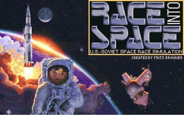 Race Into Space splash screen