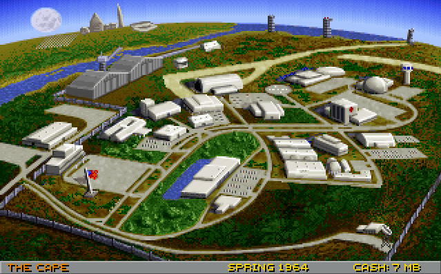 The Cape, with all buildings